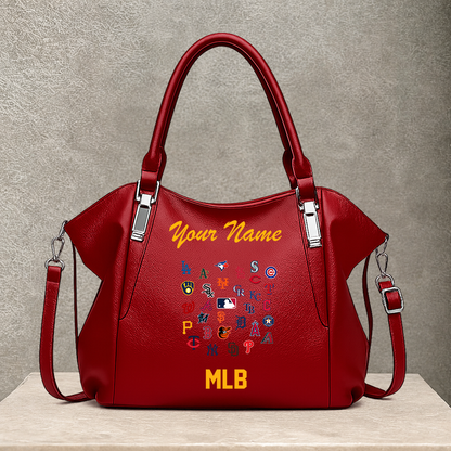 LIMITED EDITION - NEW CUSTOMIZED MLB32 MLB ALL TEAMS SHOULDER HANDBAG