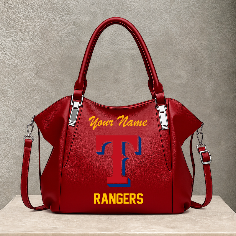 LIMITED EDITION - NEW CUSTOMIZED MLB08 TRS TEXAS RANGERS SHOULDER HANDBAG