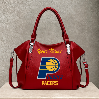 LIMITED EDITION - NEW CUSTOMIZED NBA06 IPA INDIANA PACERS SHOULDER HANDBAG