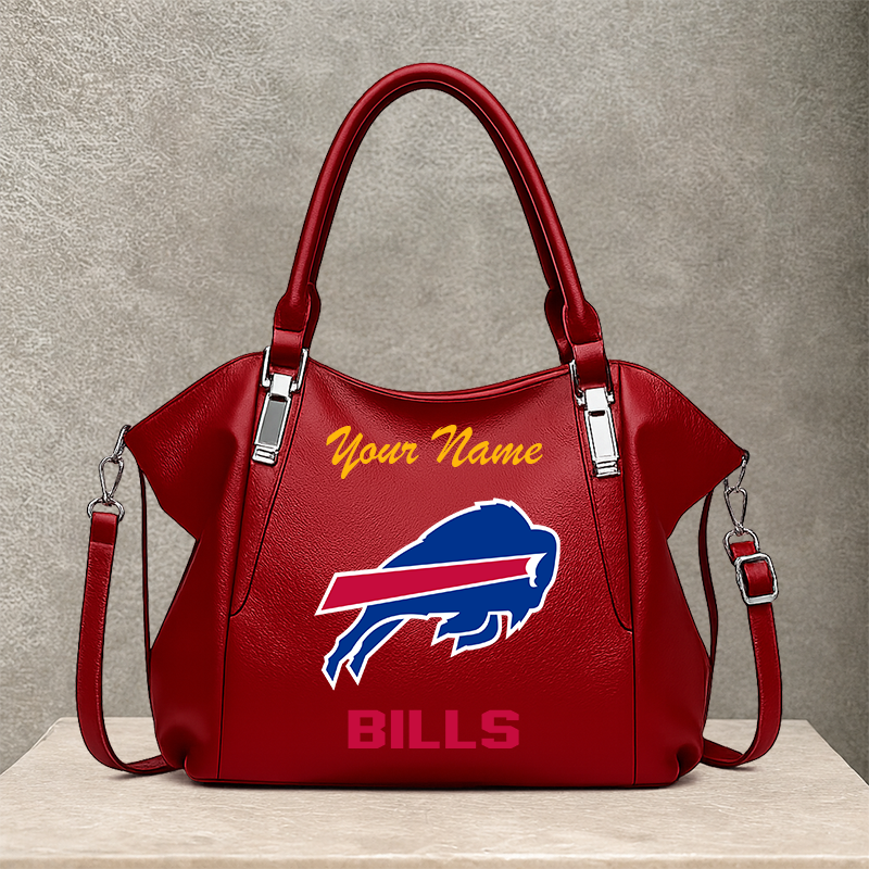 LIMITED EDITION - NEW CUSTOMIZED NFL03 BFB BUFFALO BILLS SHOULDER HANDBAG