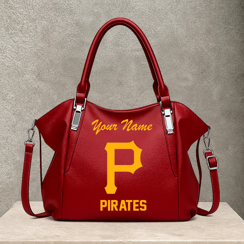 LIMITED EDITION - NEW CUSTOMIZED MLB29 PHP PITTSBURGH PIRATES SHOULDER HANDBAG