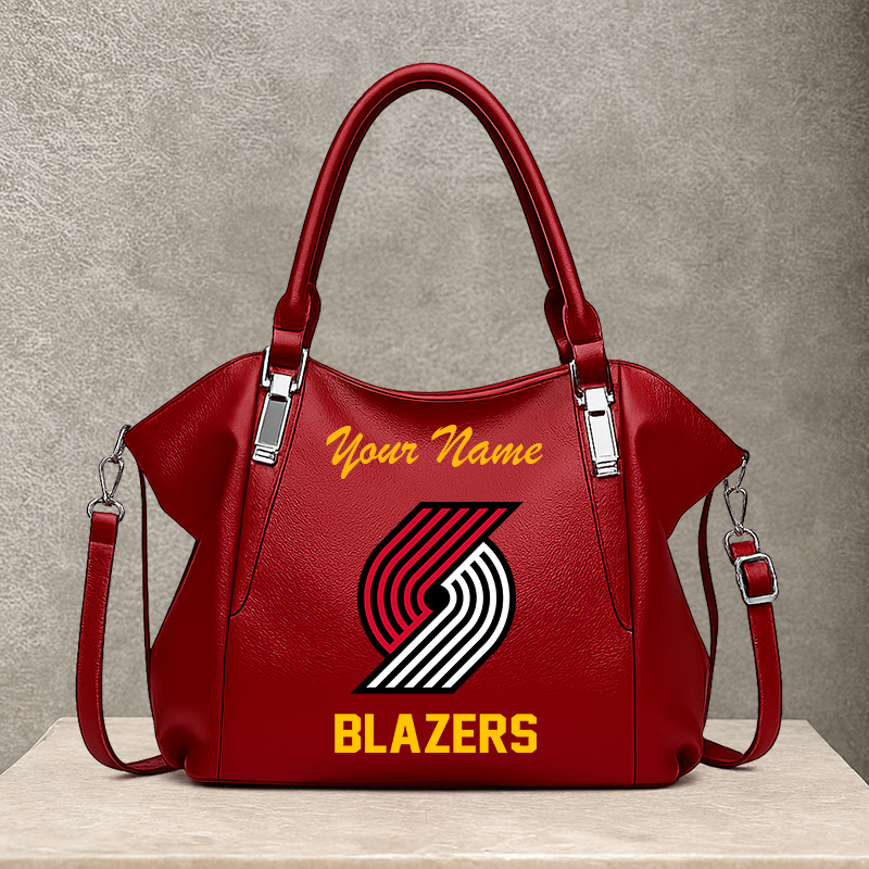 LIMITED EDITION - NEW CUSTOMIZED NBA22 PTB PORTLAND TRAIL BLAZERS SHOULDER HANDBAG