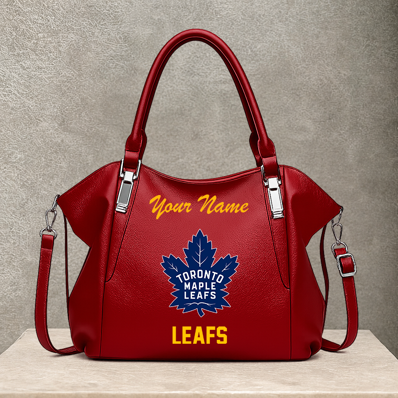 LIMITED EDITION - NEW CUSTOMIZED NHL23 TML TORONTO MAPLE LEAFS SHOULDER HANDBAG