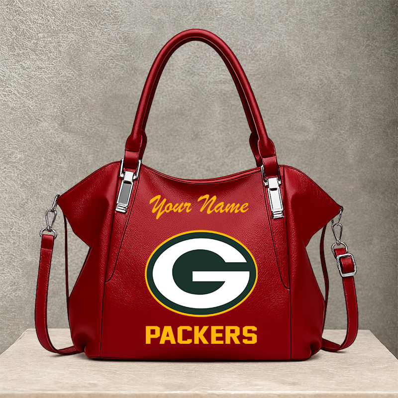 LIMITED EDITION - NEW CUSTOMIZED NFL08 GBP GREEN BAY PACKERS SHOULDER HANDBAG