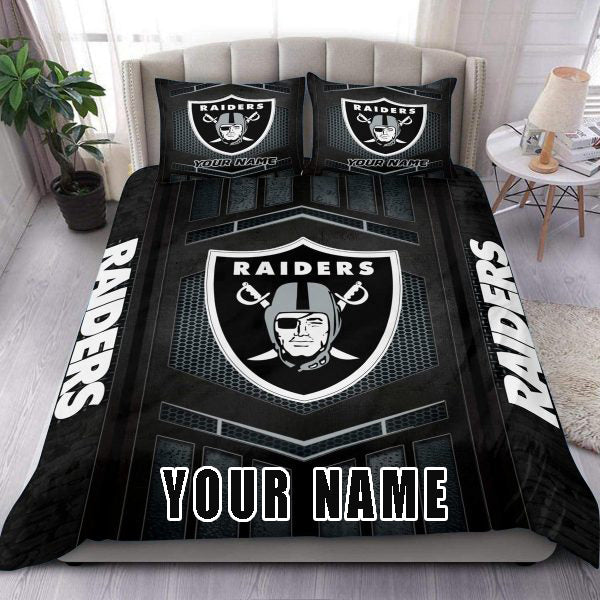 LIMITED EDITION - NEW PREMIUM NFL07 LVR LAS VEGAS RAIDERS BEDDING SET