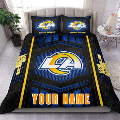 LIMITED EDITION - NEW PREMIUM NFL22 LAR LOS ANGELES RAMS BEDDING SET