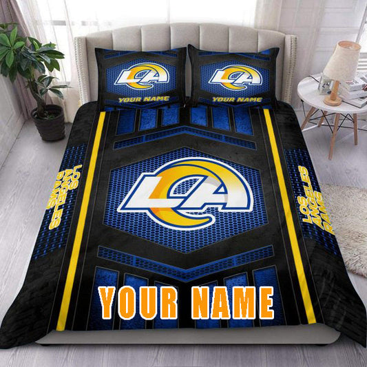 LIMITED EDITION - NEW PREMIUM NFL22 LAR LOS ANGELES RAMS BEDDING SET