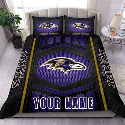 LIMITED EDITION - NEW PREMIUM NFL28 BTR BALTIMORE RAVENS BEDDING SET