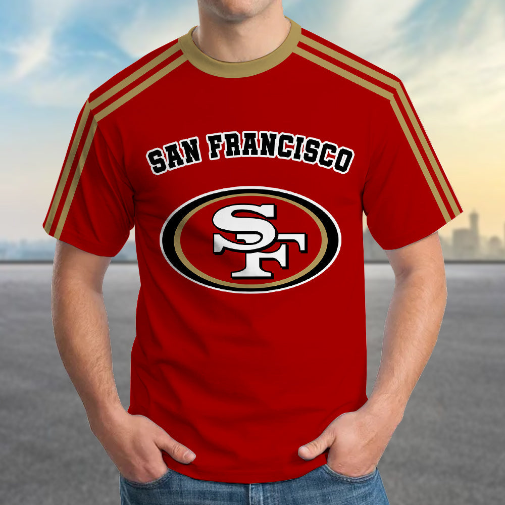 LIMITED EDITION - NEW PREMIUM NFL11 SF49 SAN FRANCISCO 49ERS UNISEX T-SHIRT