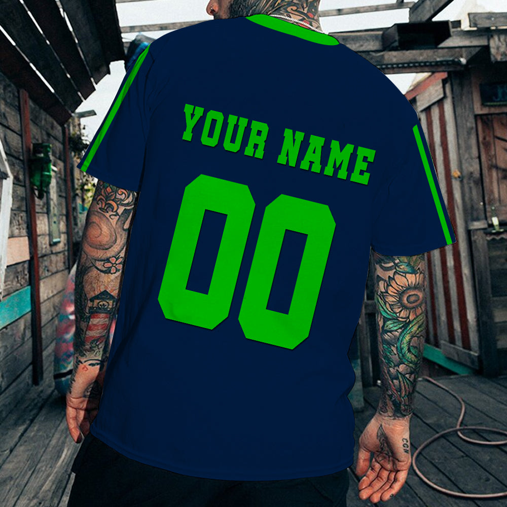 LIMITED EDITION - NEW PREMIUM NFL06 SSH SEATTLE SEAHAWKS UNISEX T-SHIRT
