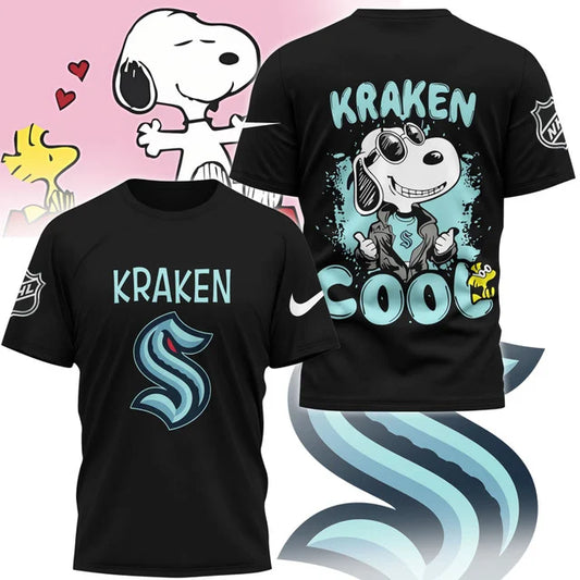 LIMITED EDITION - NEW CUSTOMIZED NHL20 STK SEATTLE KRAKEN X SNOOPY T-SHIRT, SWEATSHIRT, HOODIE & ZIP HOODIE