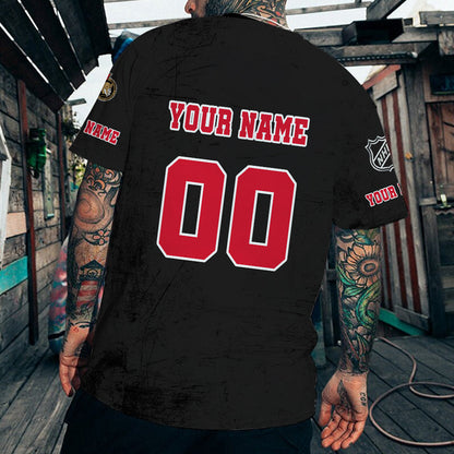 LIMITED EDITION - NEW CUSTOMIZED NHL29 OSN OTTAWA SENATORS T-SHIRT FOR FANS