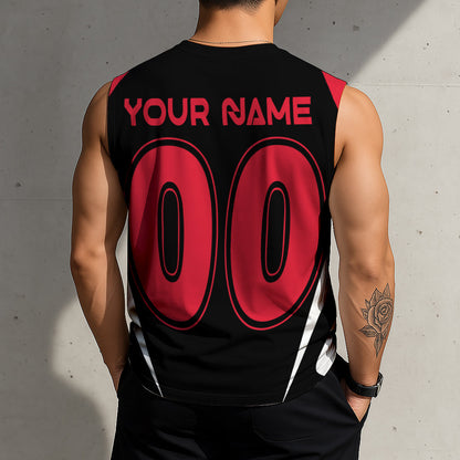 LIMITED EDITION - NEW CUSTOMIZED NHL29 OSN OTTAWA SENATORS TANK TOP & GYM SHIRT