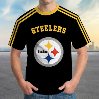 LIMITED EDITION - NEW PREMIUM NFL14 PSB PITTSBURGH STEELERS UNISEX T-SHIRT