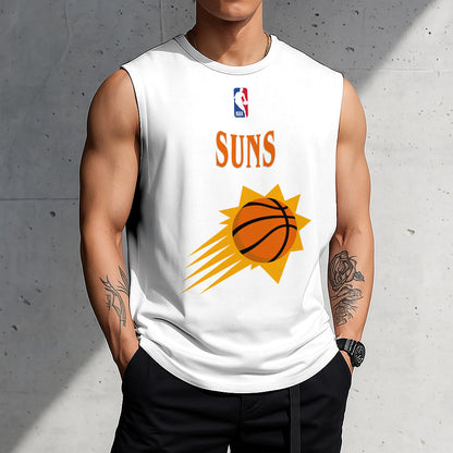 LIMITED EDITION - NEW CUSTOMIZED NBA21 PSU PHOENIX SUNS TANKTOP & GYM SHIRT