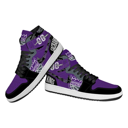 [HOT DEAL] NEW CUSTOMIZED NBA16 SKI SACRAMENTO KINGS AIR JORDAN SNEAKERS