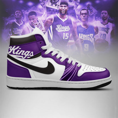 [HOT DEAL] NEW CUSTOMIZED NBA16 SKI SACRAMENTO KINGS AIR JORDAN SNEAKERS