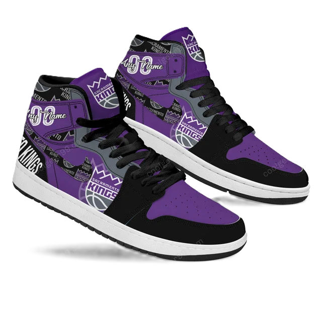 [HOT DEAL] NEW CUSTOMIZED NBA16 SKI SACRAMENTO KINGS AIR JORDAN SNEAKERS