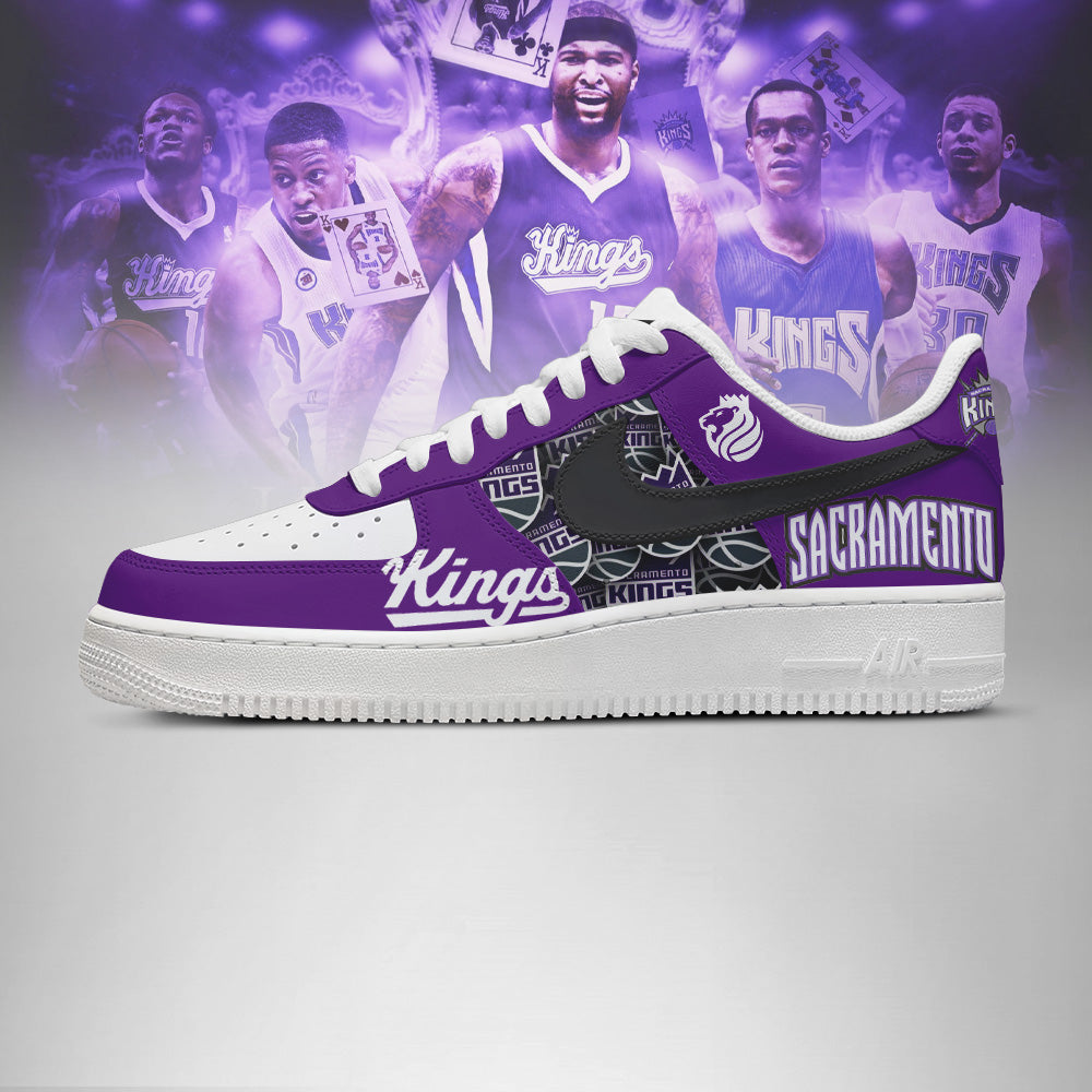 [HOT DEAL] NEW CUSTOMIZED NBA16 SKI SACRAMENTO KINGS AF1 SHOES