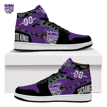 [HOT DEAL] NEW CUSTOMIZED NBA16 SKI SACRAMENTO KINGS AIR JORDAN SNEAKERS