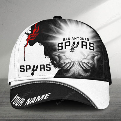 LIMITED EDITION - NEW CUSTOMIZED NBA23 SAS SAN ANTONIO SPURS CLASSIC CAP