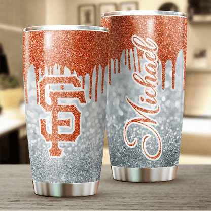 LIMITED EDITION - NEW CUSTOMIZED MLB06 SF GIANTS TUMBLER CUP