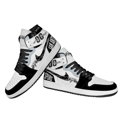 [HOT DEAL] NEW CUSTOMIZED NBA23 SAS SAN ANTONIO SPURS AIR JORDAN SNEAKERS