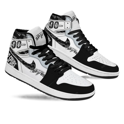 [HOT DEAL] NEW CUSTOMIZED NBA23 SAS SAN ANTONIO SPURS AIR JORDAN SNEAKERS