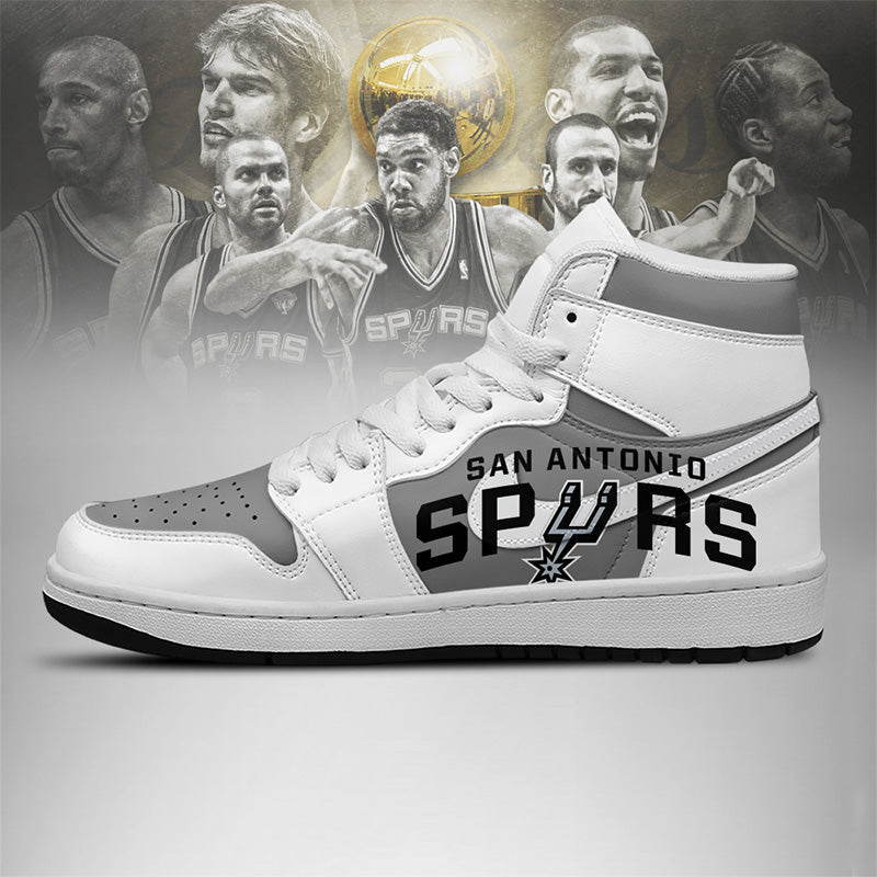 [HOT DEAL] NEW CUSTOMIZED NBA23 SAS SAN ANTONIO SPURS AIR JORDAN SNEAKERS