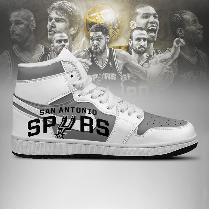 [HOT DEAL] NEW CUSTOMIZED NBA23 SAS SAN ANTONIO SPURS AIR JORDAN SNEAKERS