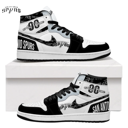 [HOT DEAL] NEW CUSTOMIZED NBA23 SAS SAN ANTONIO SPURS AIR JORDAN SNEAKERS