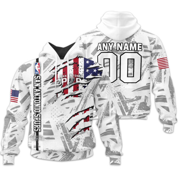 LIMITED EDITION - NEW CUSTOMIZED NBA23 SAS SAN ANTONIO SPURS UNISEX T-SHIRT, POLO, HOODIE & JACKETS