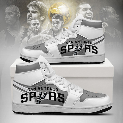 [HOT DEAL] NEW CUSTOMIZED NBA23 SAS SAN ANTONIO SPURS AIR JORDAN SNEAKERS