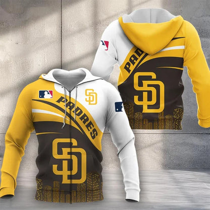 LIMITED EDITION - NEW CUSTOMIZED MLB18 SDP SAN DIEGO PADRES UNISEX T-SHIRT, POLO, HOODIE & JACKETS