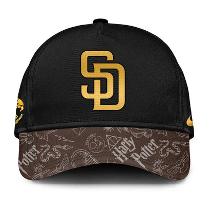 LIMITED EDITION - NEW CUSTOMIZED MLB18 SD PADRES x HARRY POTTER BASEBALL JERSEY & CAP