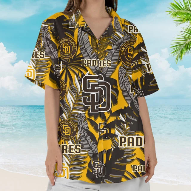 LIMITED EDITION - NEW CUSTOMIZED MLB18 SDP SAN DIEGO PADRES UNISEX HAWAIIAN SHIRT