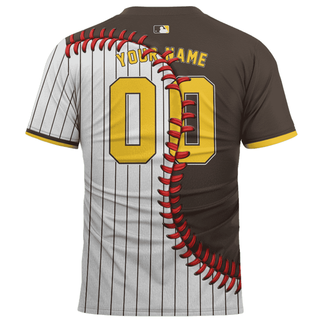 LIMITED EDITION - NEW CUSTOMIZED MLB18 SDP SAN DIEGO PADRES BASEBALL JERSEY