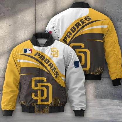 LIMITED EDITION - NEW CUSTOMIZED MLB18 SDP SAN DIEGO PADRES UNISEX T-SHIRT, POLO, HOODIE & JACKETS