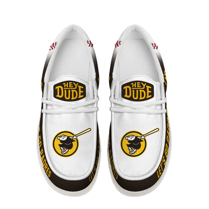 LIMITED EDITION - NEW CUSTOMIZED MLB18 SDP SAN DIEGO PADRES LOAFER SHOES