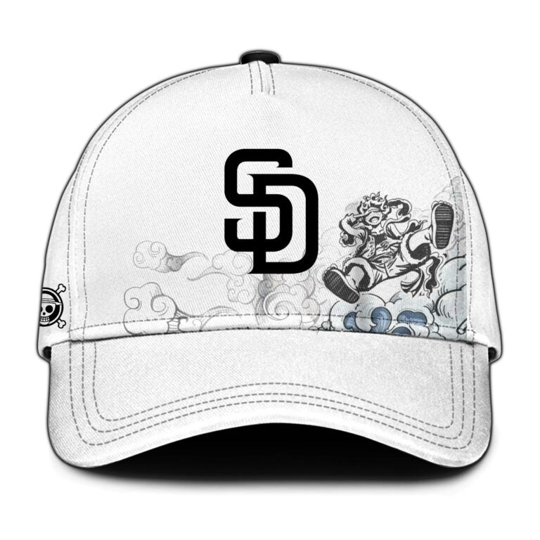 LIMITED EDITION - NEW CUSTOMIZED MLB18 SDP SAN DIEGO PADRES x ONE PIECE BASEBALL JERSEY & CAP