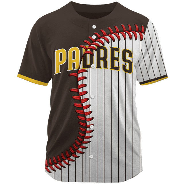 LIMITED EDITION - NEW CUSTOMIZED MLB18 SDP SAN DIEGO PADRES BASEBALL JERSEY