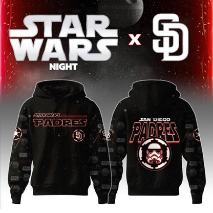 LIMITED EDITION - NEW CUSTOMIZED MLB18 SD PADRES x STAR WARS T-SHIRT, HOODIE, ZIP HOODIE