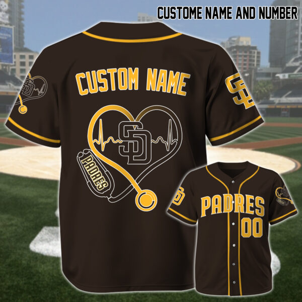 LIMITED EDITION - NEW CUSTOMIZED MLB18 SD PADRES BASEBALL JERSEY