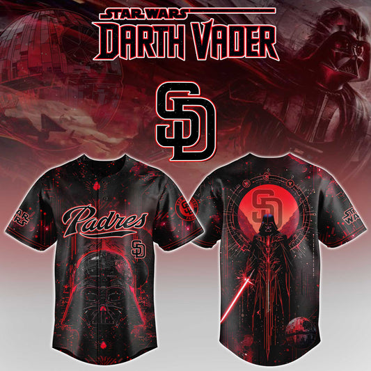 LIMITED EDITION - NEW CUSTOMIZED MLB18 SDP SAN DIEGO PADRES x STAR WARS BASEBALL JERSEY