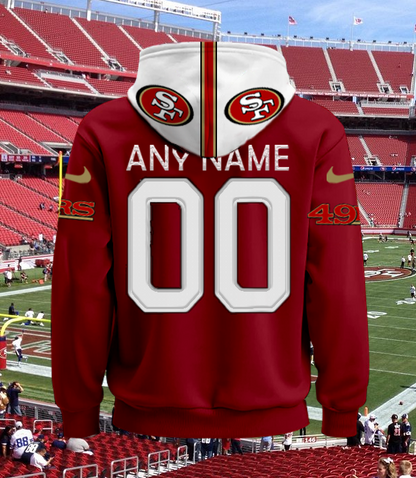 LIMITED EDITION - NEW CUSTOMIZED NFL11 SF49 SAN FRANCISCO 49ERS UNISEX T-SHIRT, POLO, HOODIE & JACKETS