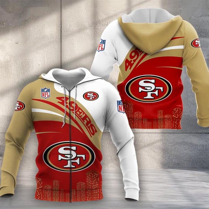 LIMITED EDITION - NEW CUSTOMIZED NFL11 SF49 SAN FRANCISCO 49ERS UNISEX T-SHIRT, POLO, HOODIE & JACKETS