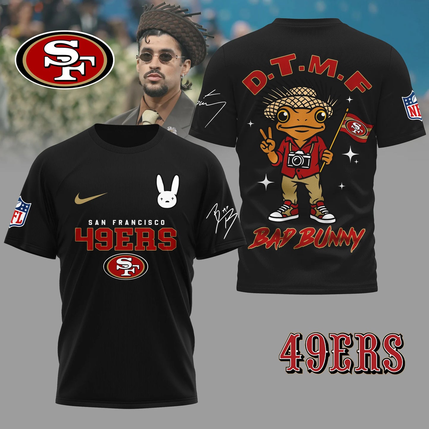 LIMITED EDITION - NEW CUSTOMIZED NFL11 SF49 SAN FRANCISCO 49ERS T-SHIRT, HOODIE, ZIP HOODIE