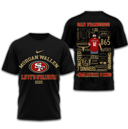 LIMITED EDITION - NEW CUSTOMIZED NFL11 SF49 SAN FRANCISCO 49ERS T-SHIRT | MULTIPLE COLORS AVAILABLE