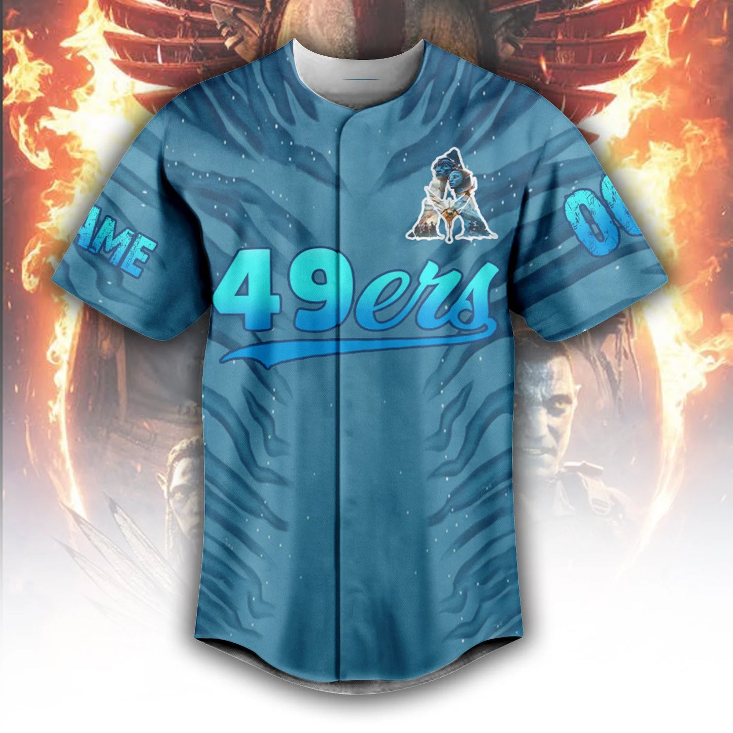 LIMITED EDITION - NEW CUSTOMIZED NFL11 SF49 SAN FRANCISCO 49ERS BASEBALL JERSEY