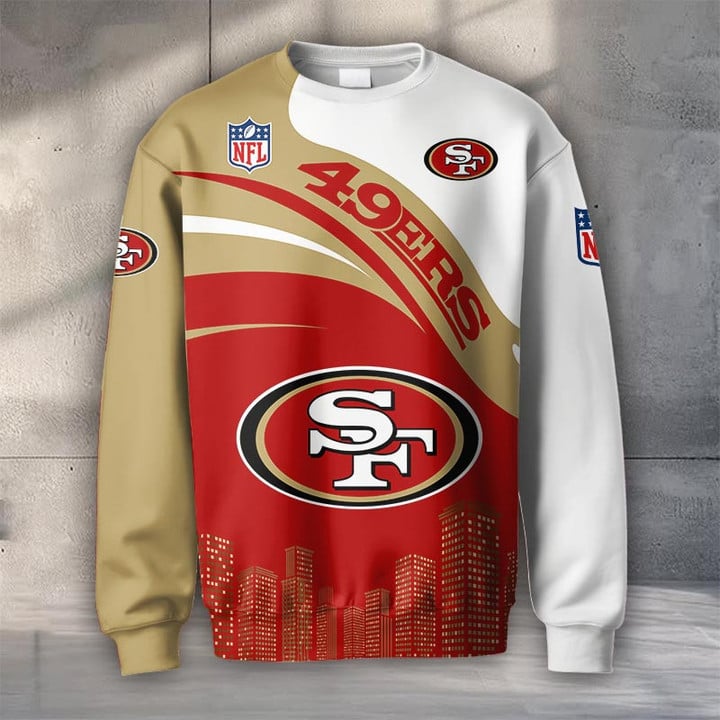 LIMITED EDITION - NEW CUSTOMIZED NFL11 SF49 SAN FRANCISCO 49ERS UNISEX T-SHIRT, POLO, HOODIE & JACKETS